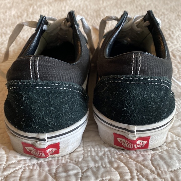 Black and white vans size 8 women - Picture 2 of 9